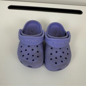 Crocs Toddler Classic Clog Kids Size C5 Mystic Purple